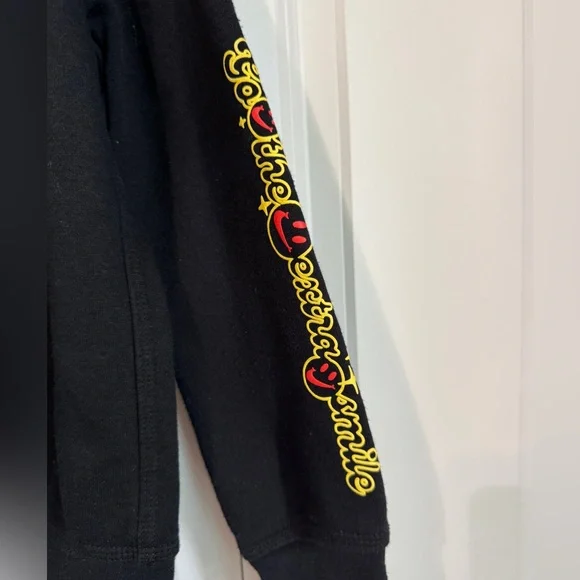 Nike Kids Go the Extra Mile Black Hoodie Sz M (5-6y) - Picture 3 of 4